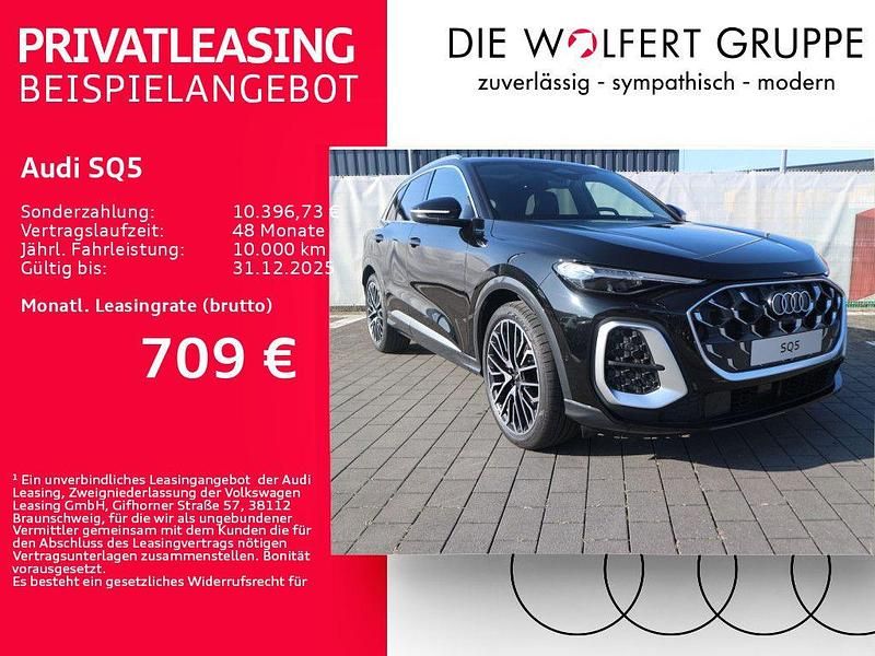 Mythosschwarz metallic Neu 2025 Audi SQ5 Sport SUV | 86.646 € (Guter Preis) - Bild 1/4