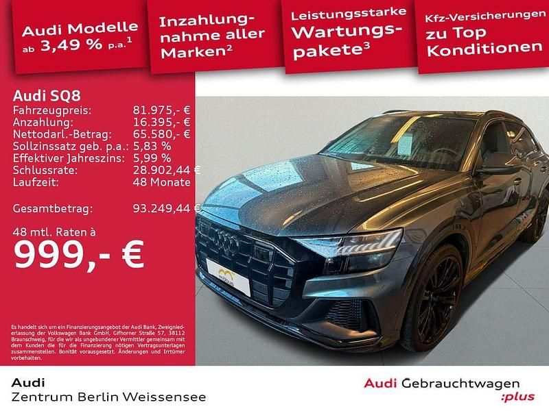 Gebraucht Audi SQ8 Competition 508 PS (373 kW) 2022 Daytonagrau perleffekt SUV