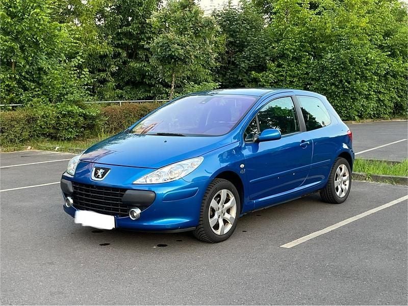 Blau Gebraucht 2005 Peugeot 307 Kleinwagen | 1.500 € - Bild 1/4