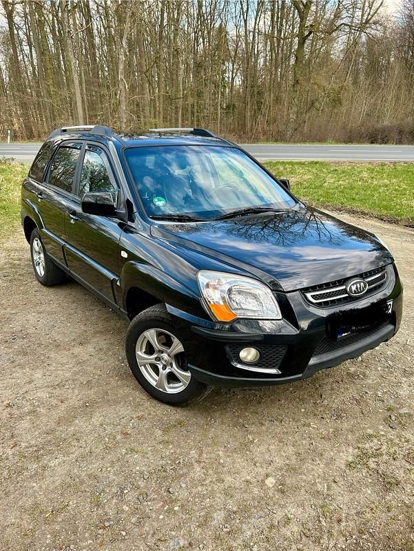 Schwarz Gebraucht 2008 Kia Sportage SUV | 3.500 € - Bild 1/4