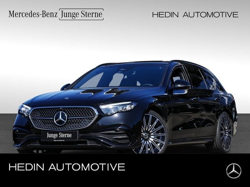 Schwarz Gebraucht 2023 Mercedes E220 AMG Kombi | 52.390 € (Fairer Preis) - Bild 1/4