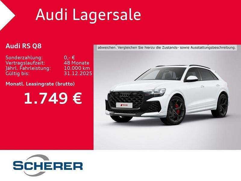 Weiß Neu 2025 Audi RS Q8 Performance SUV | 161.470 € (Fairer Preis) - Bild 1/4