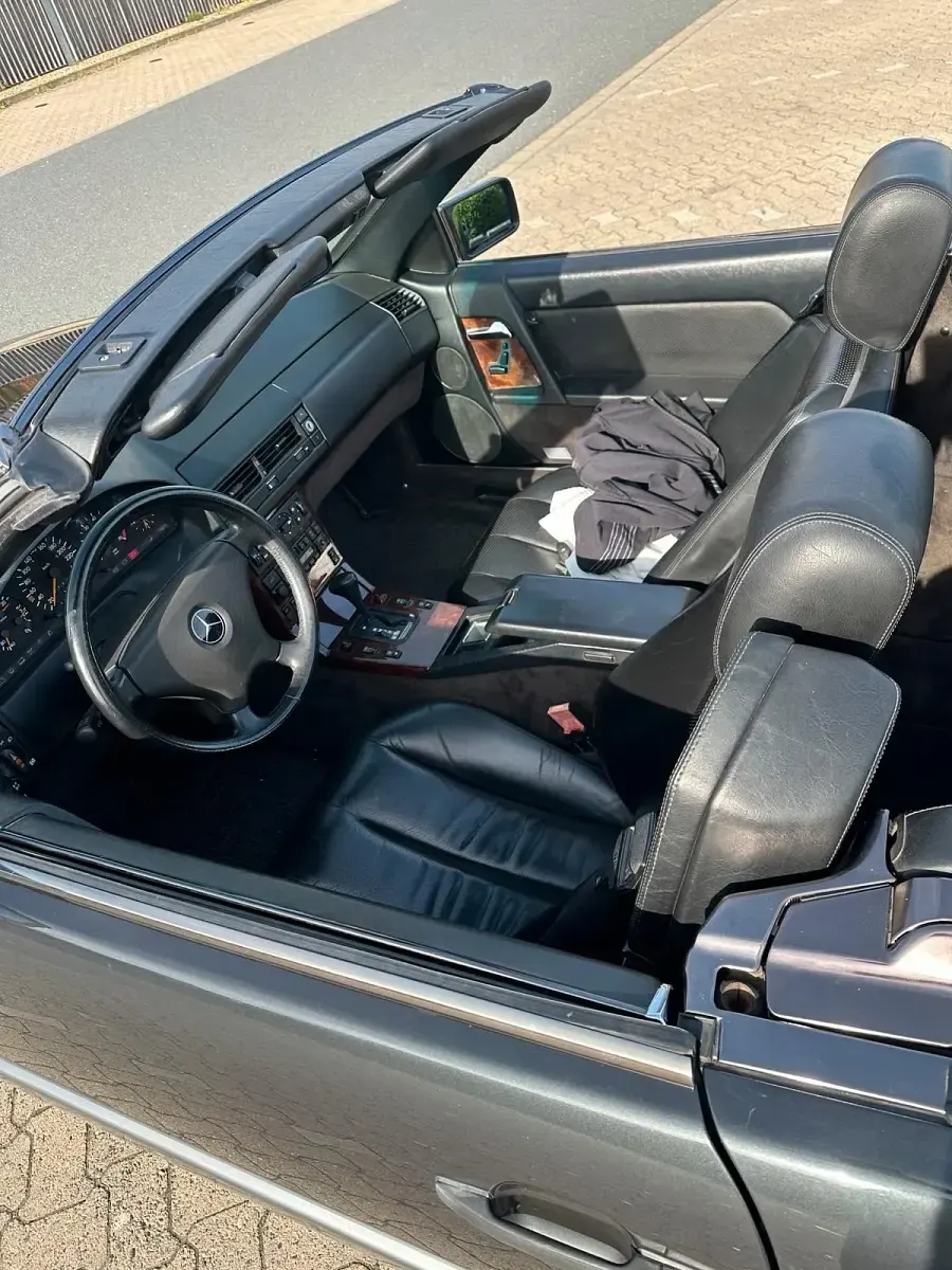 Gebraucht Mercedes SL500 326 PS (239 kW) 1990 Schwarz Cabrio