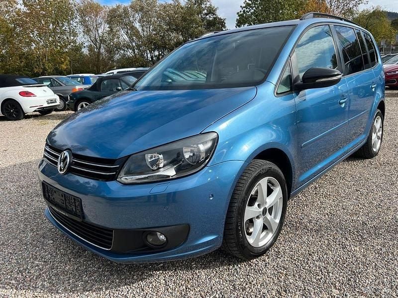 Blau Gebraucht 2012 VW Touran Van / Kleinbus | 5.500 € (Superpreis) - Bild 1/4