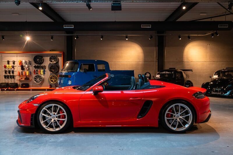 Gebraucht Porsche 718 Boxster 420 PS (308 kW) 2022 Rot Cabrio