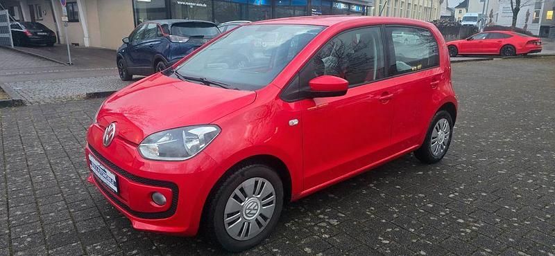 Gebraucht VW up! move up! 60 PS (44 kW) 2014 Rot Kleinwagen