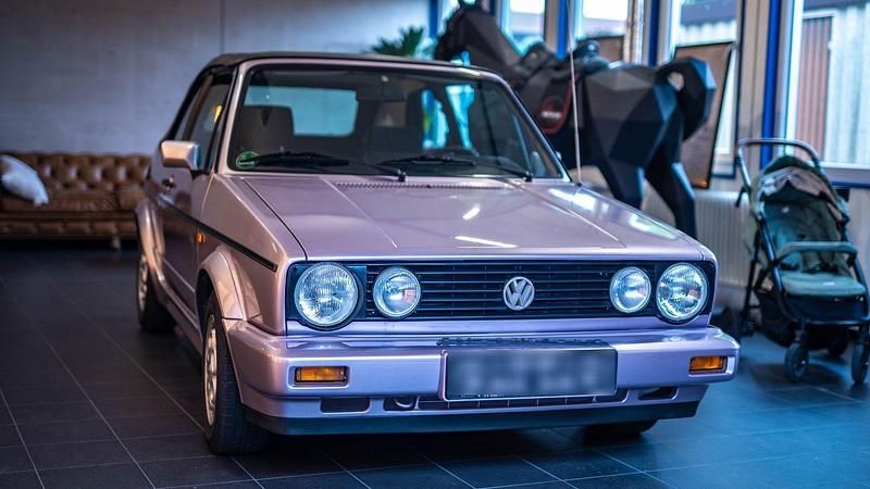 Violet Gebraucht 1992 VW Golf Cabriolet Cabrio | 7.900 € - Bild 1/4