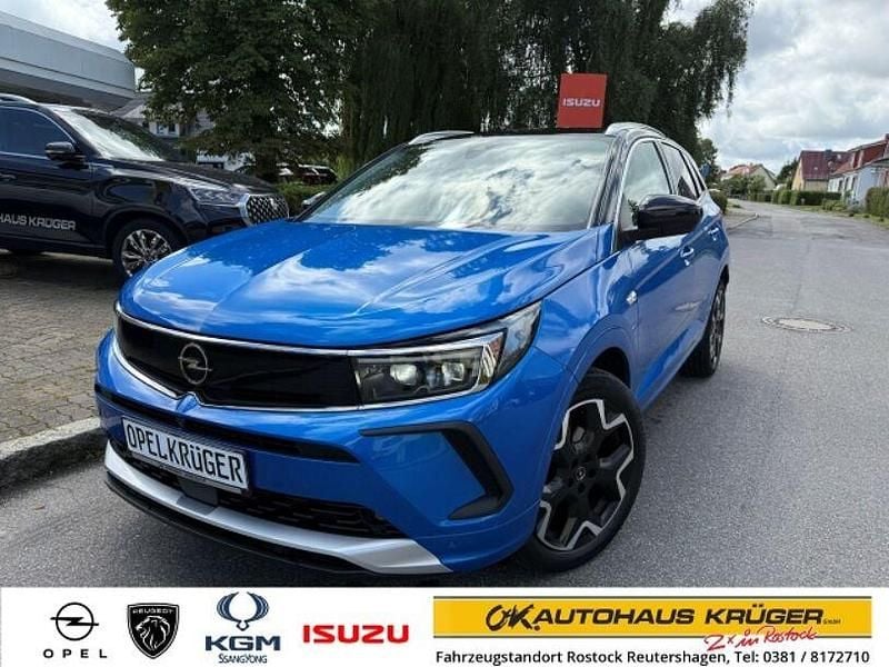 Kobalt blau/vertigo blau (metallic) Gebraucht 2022 Opel Grandland X Ultimate SUV | 23.990 € (Fairer Preis) - Bild 1/4