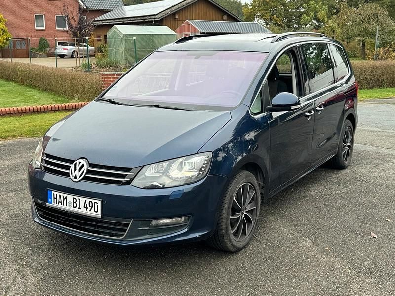 Blau Gebraucht 2012 VW Sharan Van / Kleinbus | 8.200 € (Superpreis) - Bild 1/4