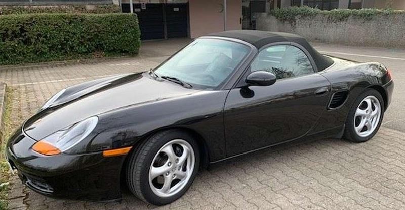 Gebraucht Porsche Boxster 220 PS (161 kW) 1999 Schwarz Cabrio