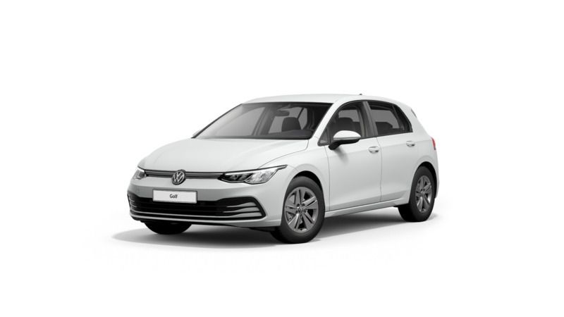 Pure white Gebraucht 2020 VW Golf VIII Pro Limousine | 22.790 € (Superpreis) - Bild 1/4