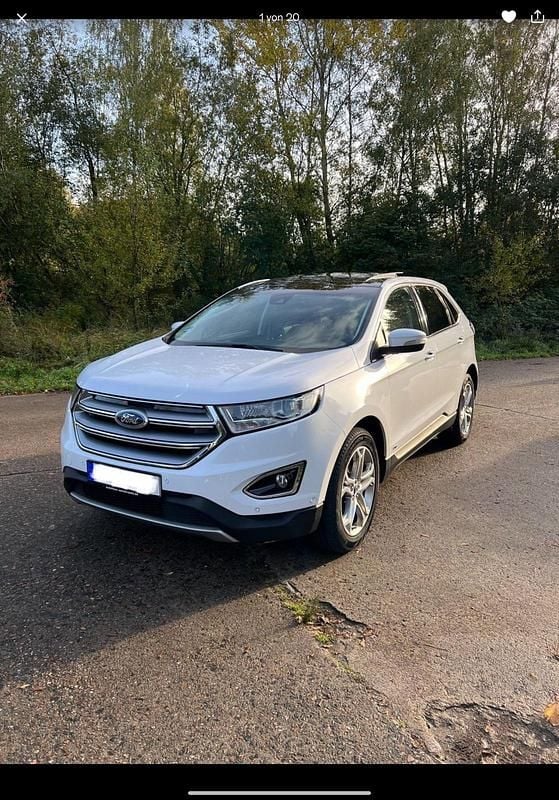 Gebraucht Ford Edge 209 PS (153 kW) 2018 Weiß SUV
