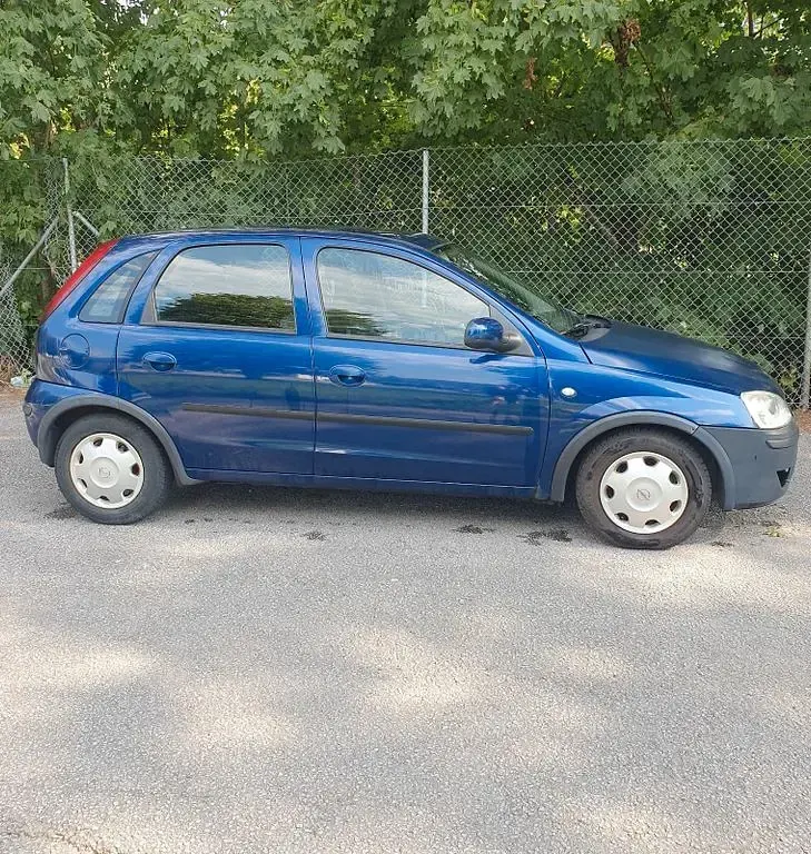 Gebraucht Opel Corsa 75 PS (55 kW) 2003 Blau Kleinwagen