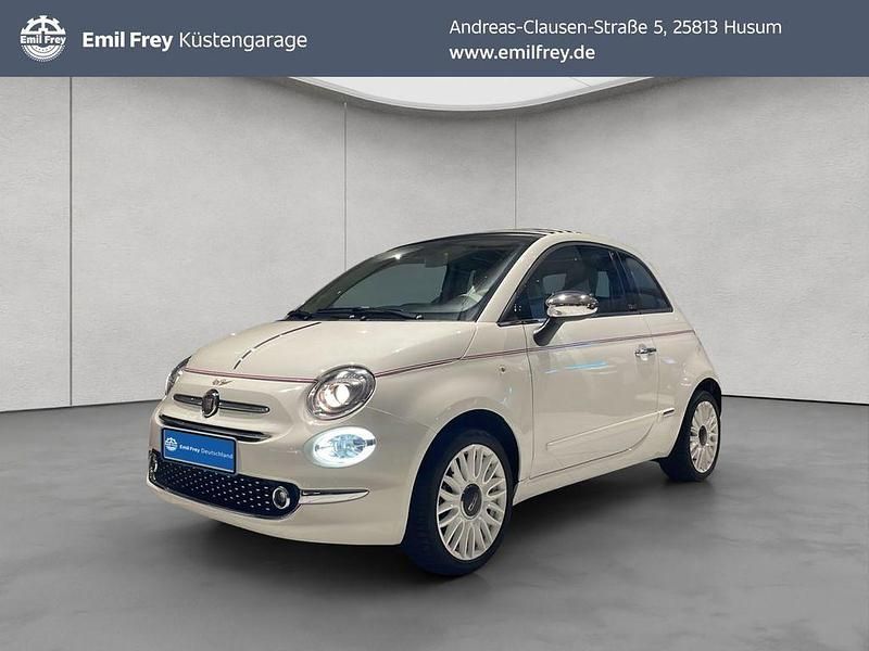 Weiß Gebraucht 2021 Fiat 500 Dolcevita Cabrio | 13.790 € (Fairer Preis) - Bild 1/4