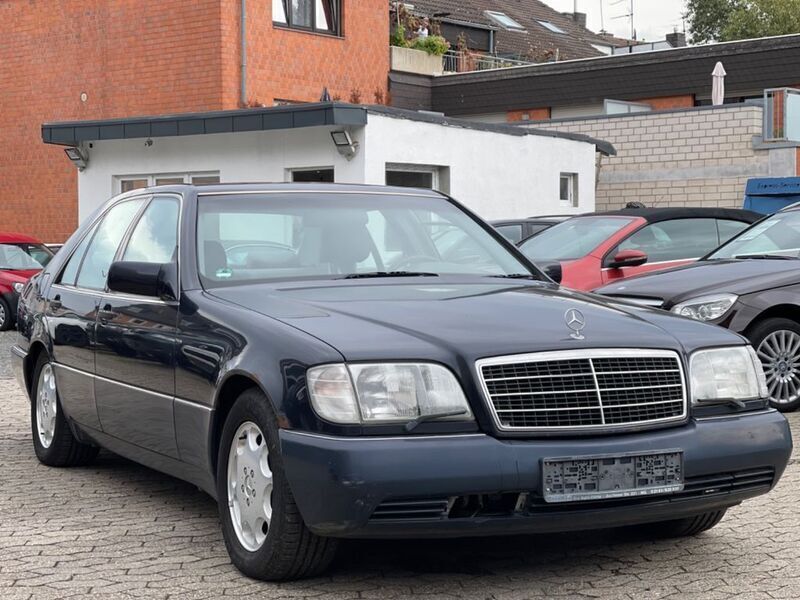 Blau Gebraucht 1993 Mercedes 400 SE Limousine | 5.200 € - Bild 1/4