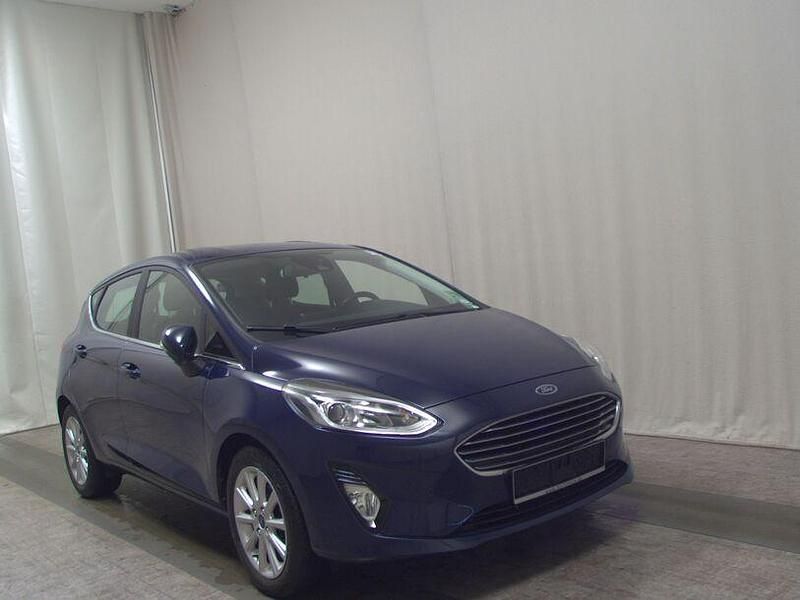 Gebraucht Ford Fiesta Titanium 125 PS (91 kW) 2019 Blau Kleinwagen