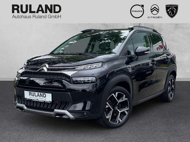 Lackierung schwarz perla nera/ Gebraucht 2023 Citroën C3 Aircross Shine SUV | 24.990 € - Bild 1/4