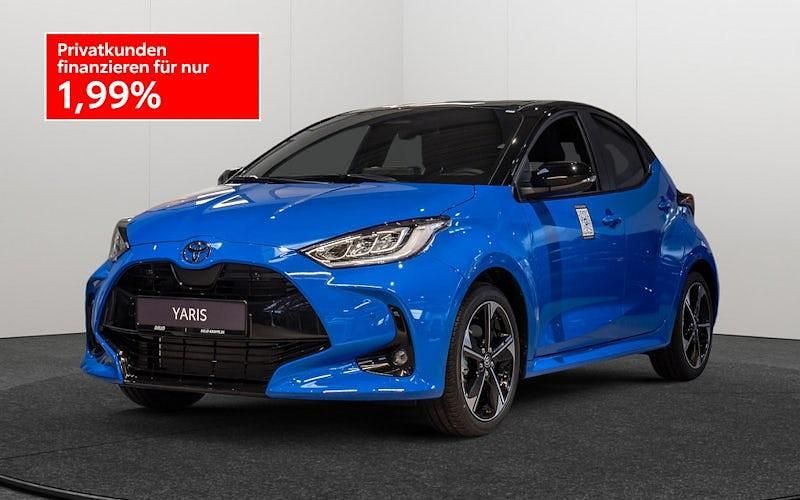 Neu Toyota Yaris Hybrid Plus 130 PS (95 kW) 2026 Blau Limousine