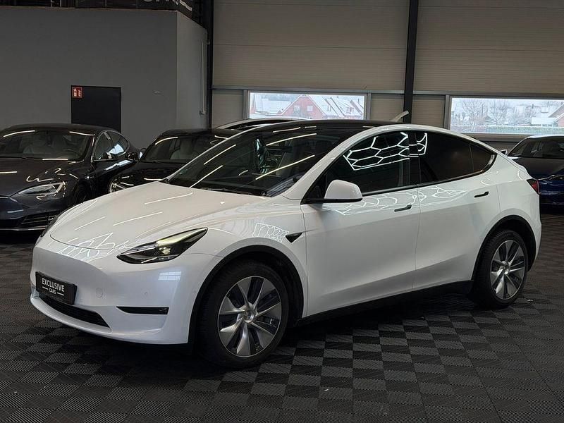 Gebraucht Tesla Model Y Long Range AWD 378 kW (514 PS) 2021 Weiß SUV