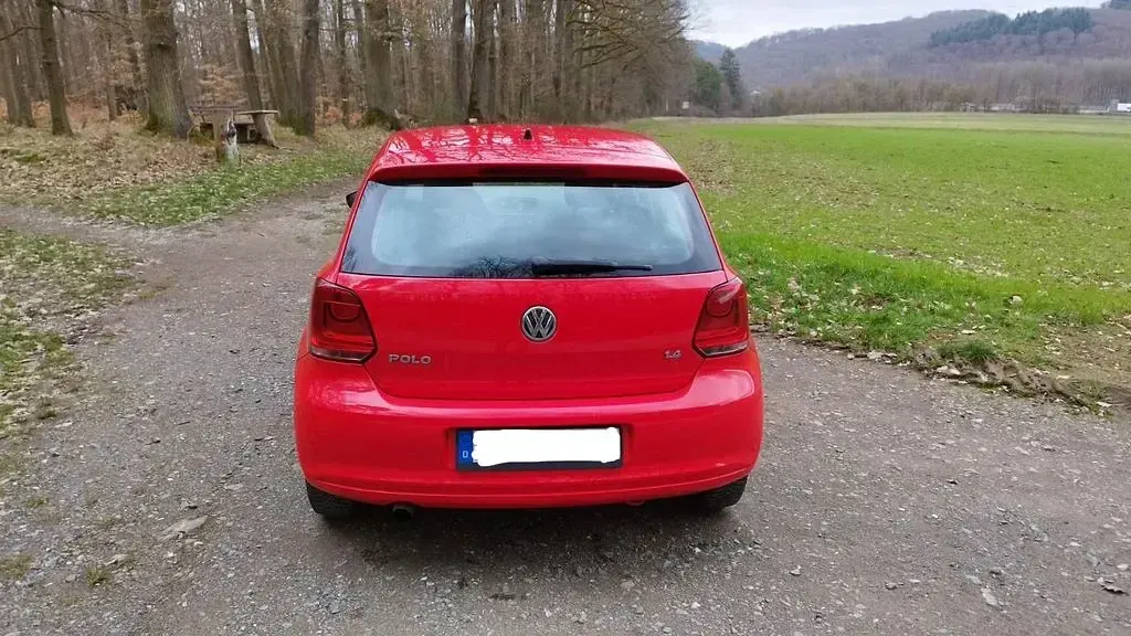 Gebraucht VW Polo 86 PS (63 kW) 2011 Rot Kleinwagen