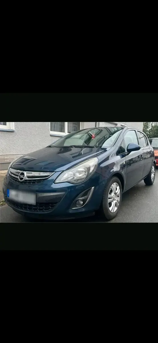 Gebraucht Opel Corsa 75 PS (55 kW) 2014 Blau Kleinwagen