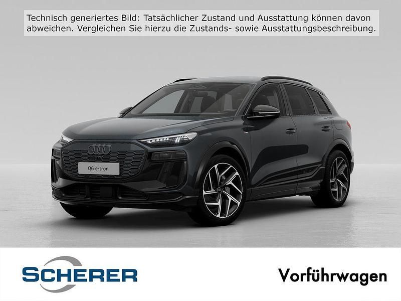 Manhattangrau metallic (metallic) Gebraucht 2025 Audi Q6 e-tron Advanced SUV | 75.990 € (Fairer Preis) - Bild 1/4