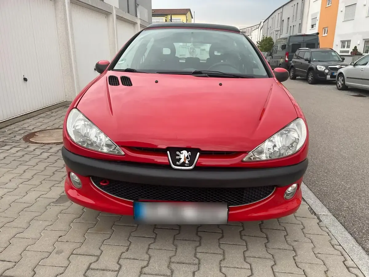 Gebraucht Peugeot 206 75 PS (55 kW) 2006 Rot Kleinwagen