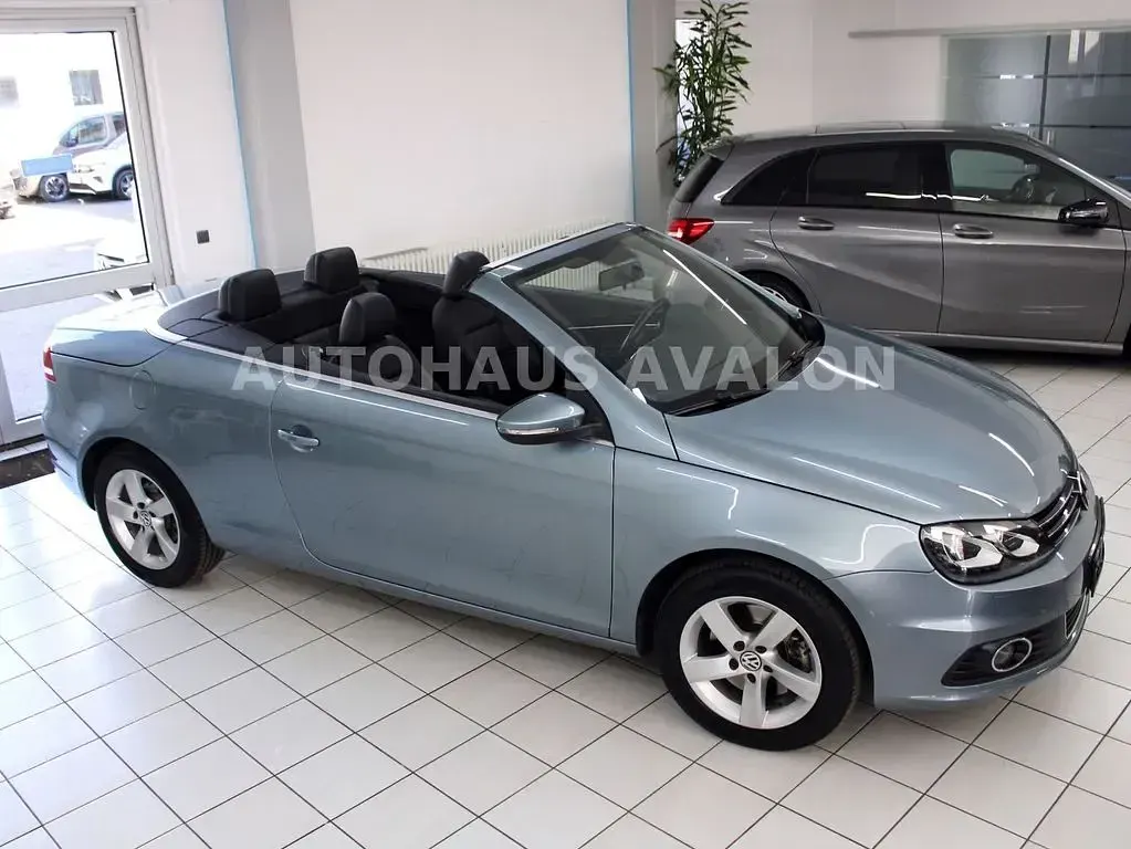 Occasion VW Eos Highline 211 PK (155 kW) 2015 Blauw Cabriolet