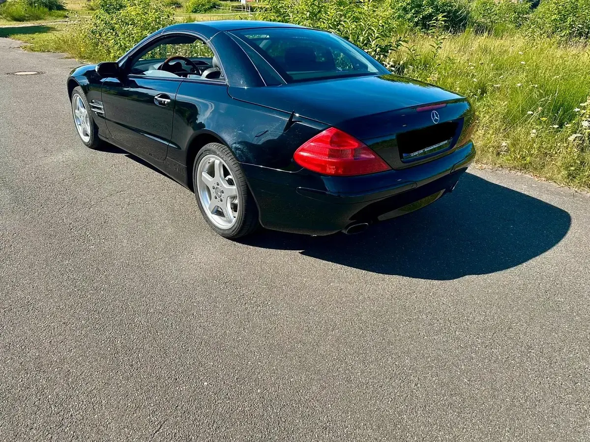 Gebraucht Mercedes SL350 AMG 245 PS (180 kW) 2006 Schwarz Cabrio