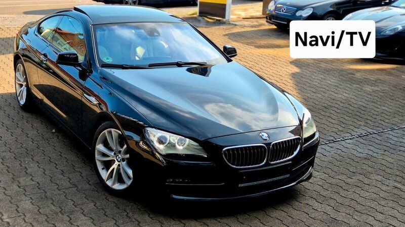 Black sapphire metallic Gebraucht 2011 BMW 640 Sport Line Coupé | 28.999 € (Etwas zu teuer) - Bild 1/4