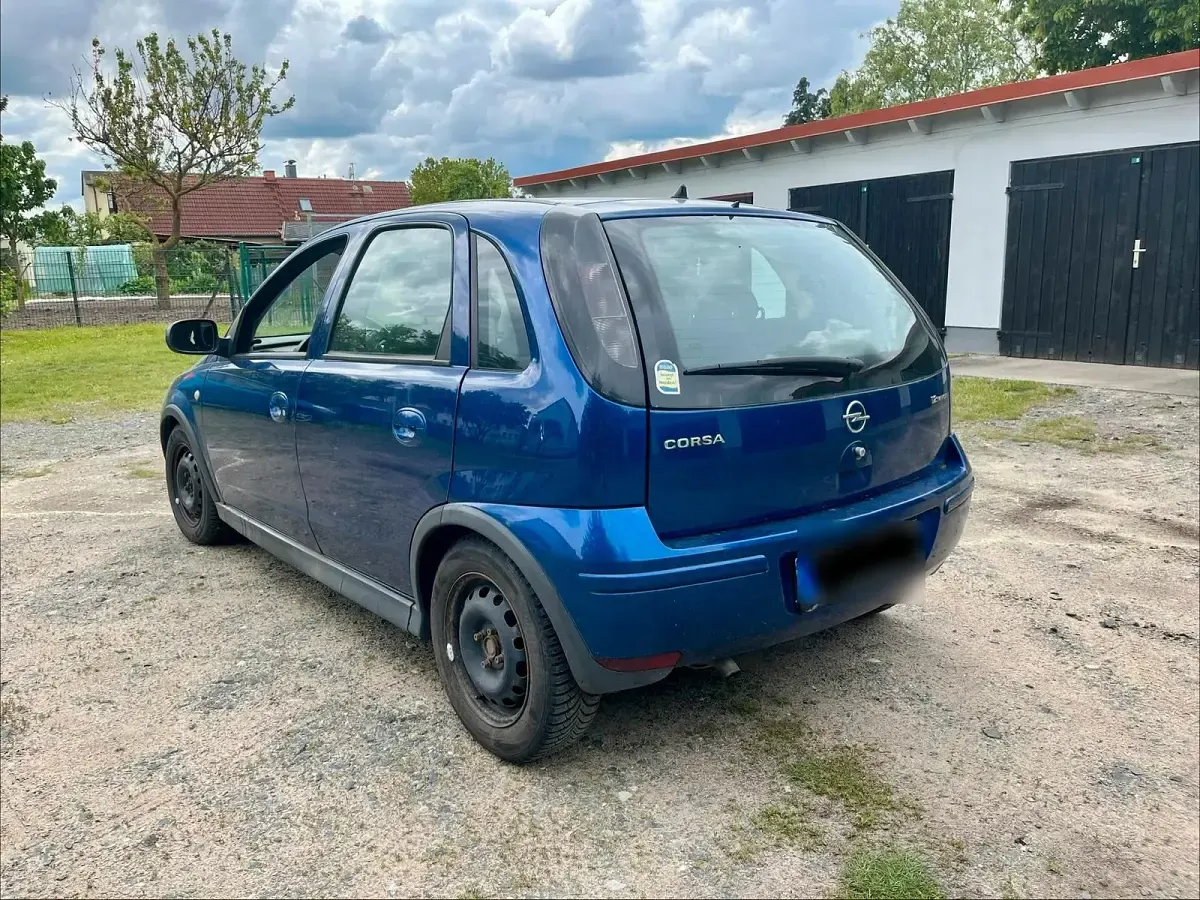 Gebraucht Opel Corsa 80 PS (58 kW) 2006 Blau Kleinwagen