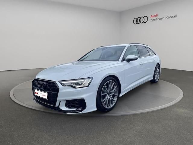 Gletscherweiss metallic Gebraucht 2024 Audi S6 Ambiente Kombi | 64.490 € (Fairer Preis) - Bild 1/4