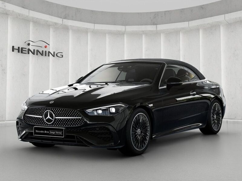 Schwarz Gebraucht 2024 Mercedes CLE200 AMG Cabrio | 62.880 € - Bild 1/4