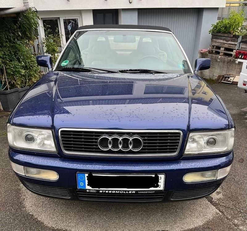 Blau Gebraucht 1998 Audi Cabriolet Design Cabrio | 7.400 € (Guter Preis) - Bild 1/4