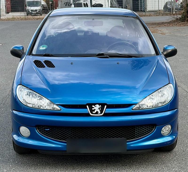 Gebraucht Peugeot 206 75 PS (55 kW) 2007 Blau Kleinwagen