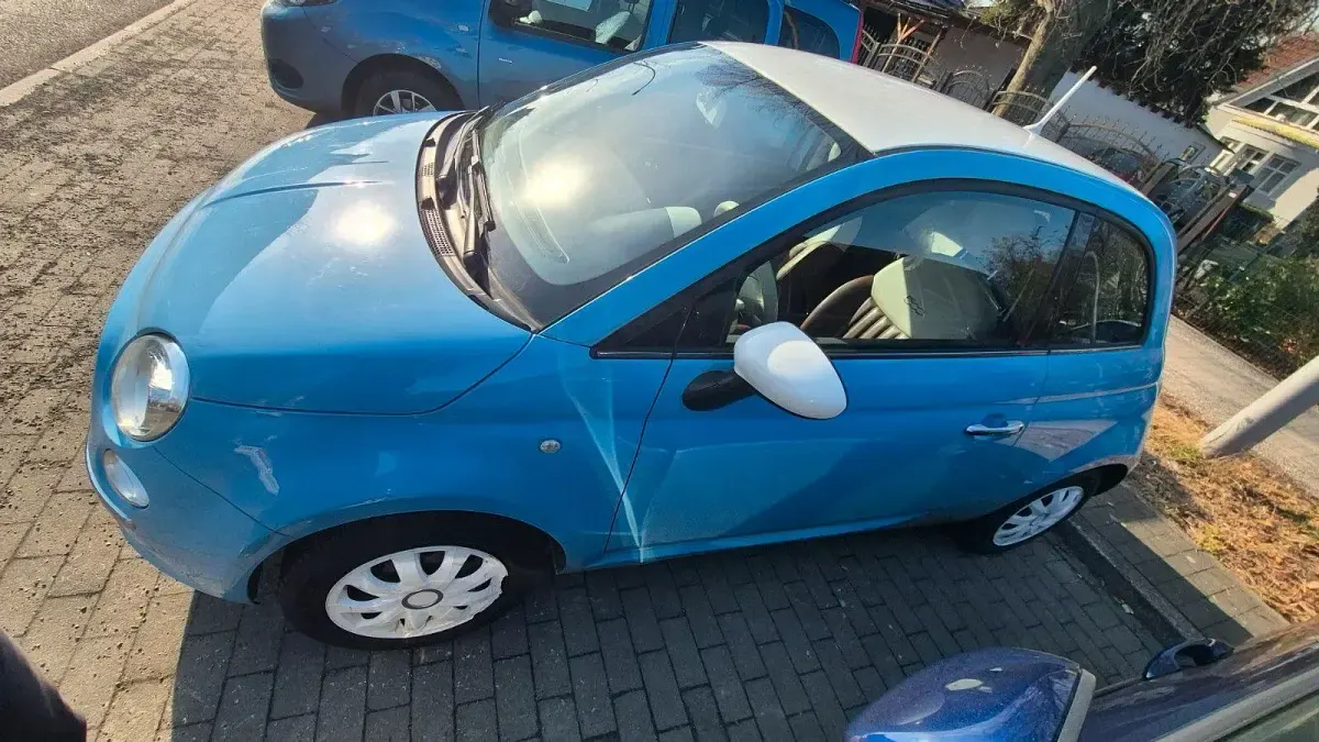 Gebraucht Fiat 500 S 69 PS (50 kW) 2015 Blau Kleinwagen