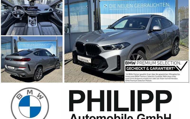 Skyscraper grau metallic Gebraucht 2024 BMW X6 M Sport SUV | 84.780 € (Teuer) - Bild 1/4