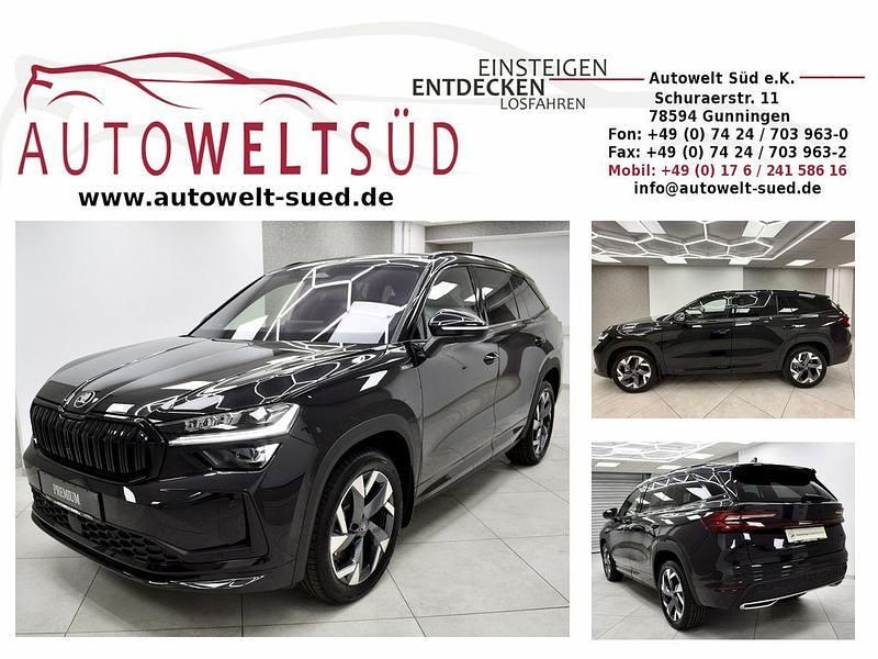 Blackmagicperleffekt Neu 2025 Skoda Kodiaq SportLine SUV | 52.900 € (Fairer Preis) - Bild 1/4