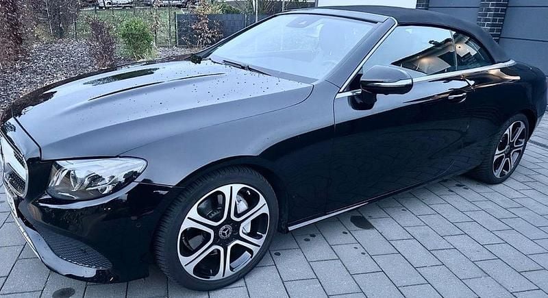 Second-hand Mercedes E350 299 CP (219 kW) 2017 Negru Cabrio