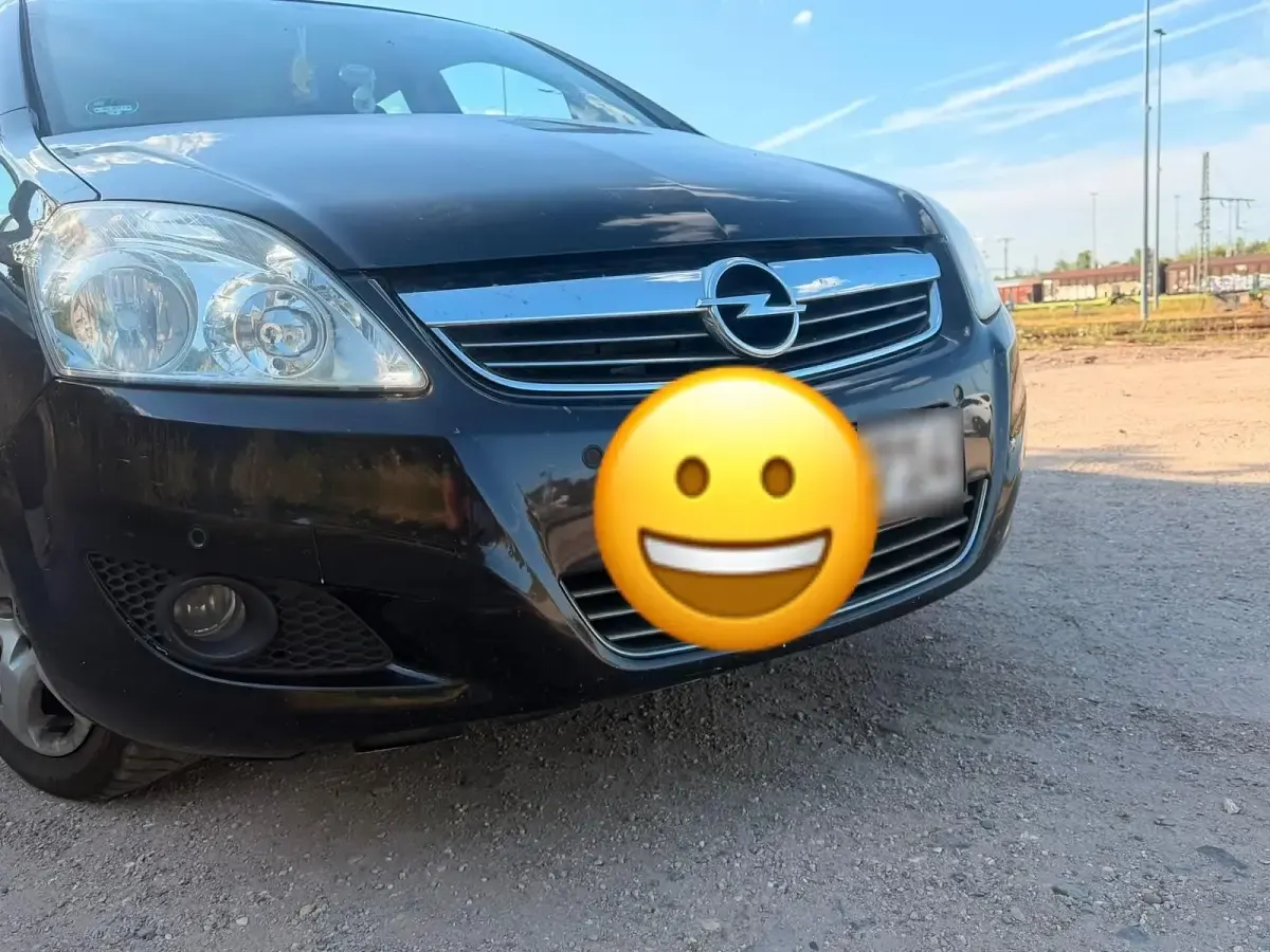 Gebraucht Opel Zafira 125 PS (91 kW) 2008 Schwarz Van / Kleinbus