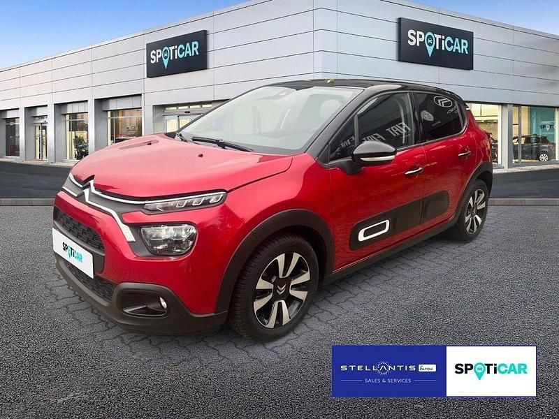 Rot Gebraucht 2024 Citroën C3 PureTech Kleinwagen | 11.990 € (Guter Preis) - Bild 1/4