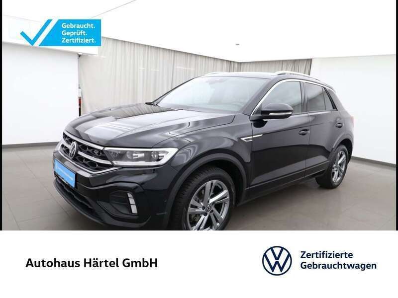 Deep black perleffekt, pearl effect Gebraucht 2024 VW T-Roc R-line SUV | 34.300 € (Teuer) - Bild 1/4
