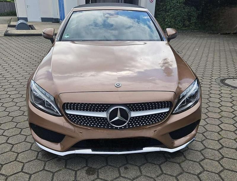 Gebraucht 2018 Mercedes C180 AMG line Cabrio | 25.500 € (Superpreis) - Bild 1/4