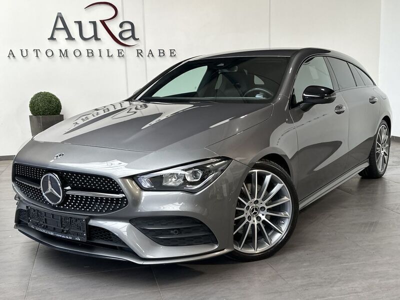 Grau Gebraucht 2019 Mercedes CLA220 Shooting Brake AMG line Kombi | 27.989 € (Fairer Preis) - Bild 1/4