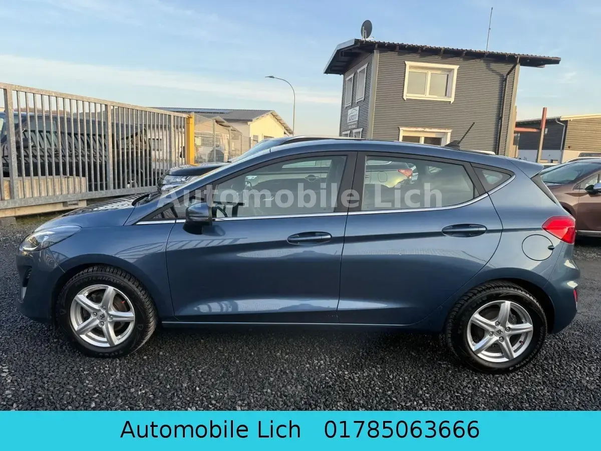 Gebraucht Ford Fiesta Titanium 125 PS (91 kW) 2021 Blau Kleinwagen