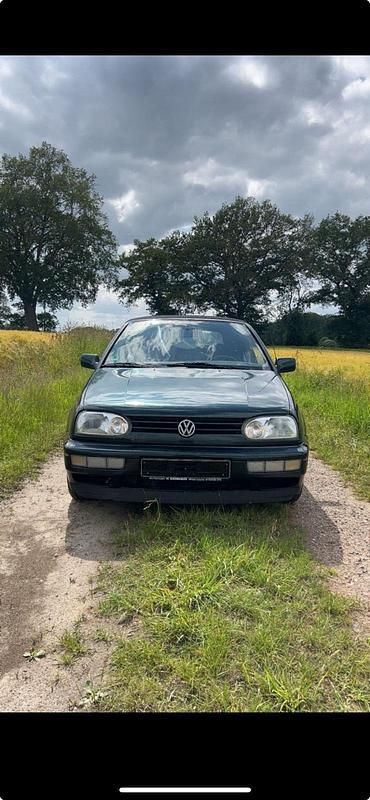 Grün Gebraucht 1997 VW Golf Cabriolet Cabrio | 850 € (Superpreis) - Bild 1/4