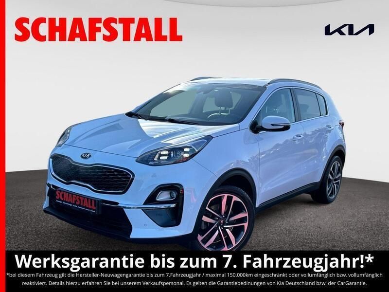 Weiss ((wd) carraraweiss) Gebraucht 2020 Kia Sportage 3 SUV | 16.979 € (Superpreis) - Bild 1/3