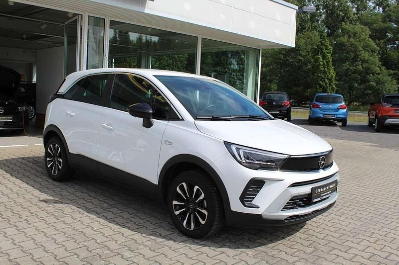 Lack weiss banquise/typ aussen Gebraucht 2023 Opel Crossland Elegance SUV | 18.490 € (Fairer Preis) - Bild 1/4