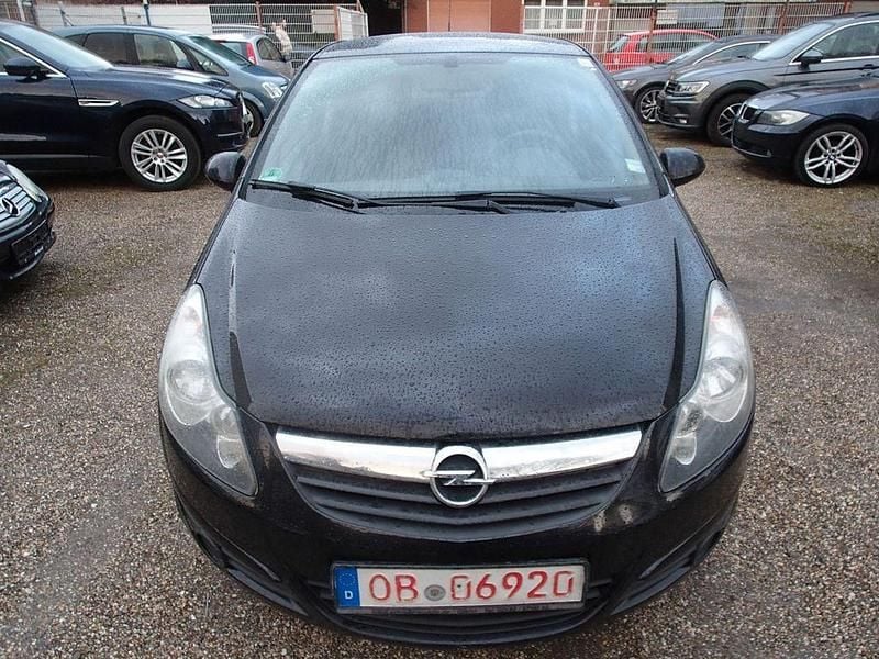 Gebraucht Opel Corsa Edition 69 PS (50 kW) 2010 Schwarz Kleinwagen