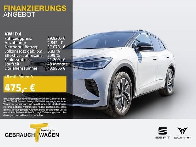 Weiß Gebraucht 2023 VW ID.4 GTX SUV | 42.730 € (Teuer) - Bild 1/4